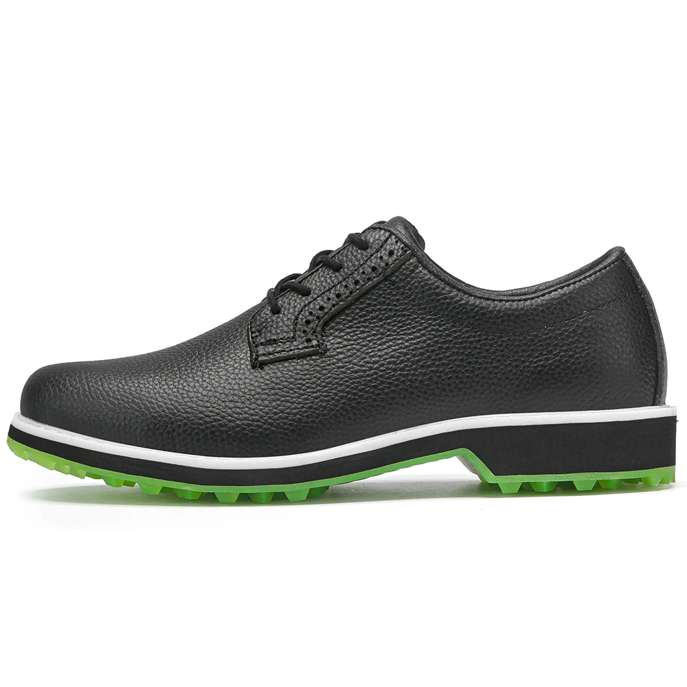 Professional Golf Shoes Custom Logo Senior Waterproof Leather Upper with Rubber Sport Golf Shoes Men Zapatos De Golf - Image 7