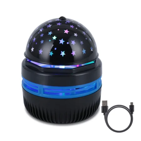 New USB Power Supply Starry Sky Projector Magic Ball Light Led Rotating Night Lamp for Children Bedroom Decoration Baby Gifts