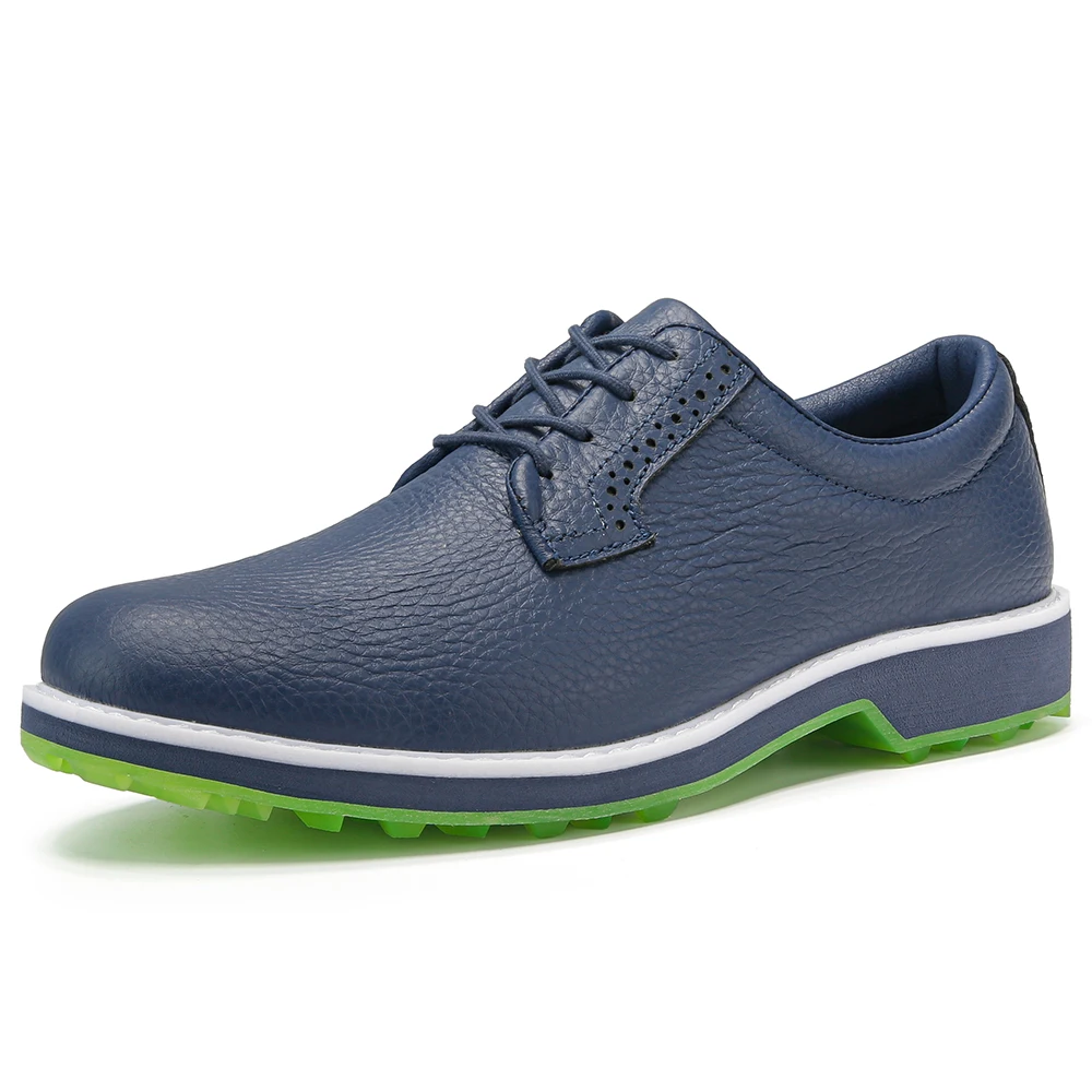 Professional Golf Shoes Custom Logo Senior Waterproof Leather Upper with Rubber Sport Golf Shoes Men Zapatos De Golf - Image 3