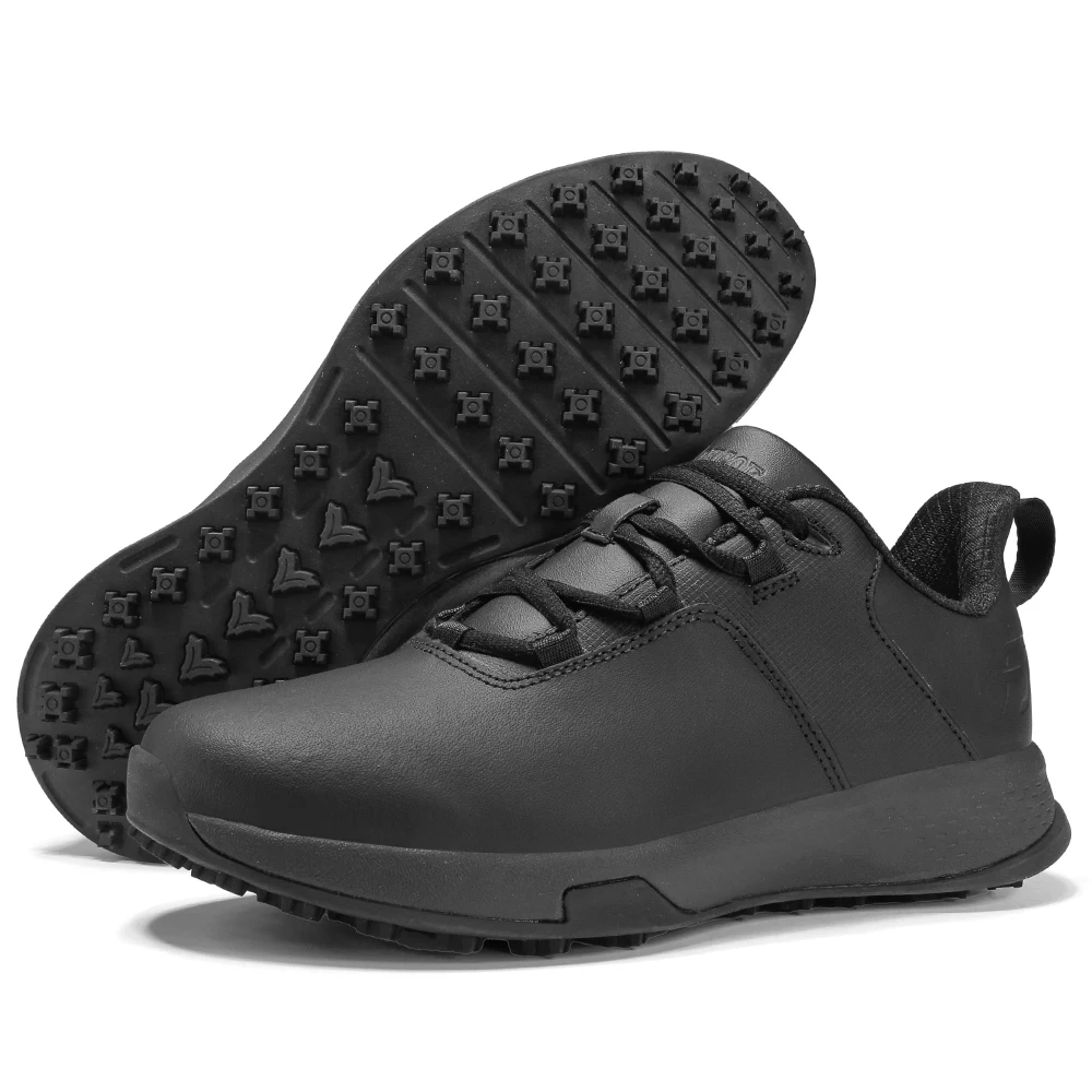 Men's Waterproof Golf Shoes with Anti slip and Comfortable Soft Sole and Knob Strap System Suitable for Outdoor Sports - Image 7