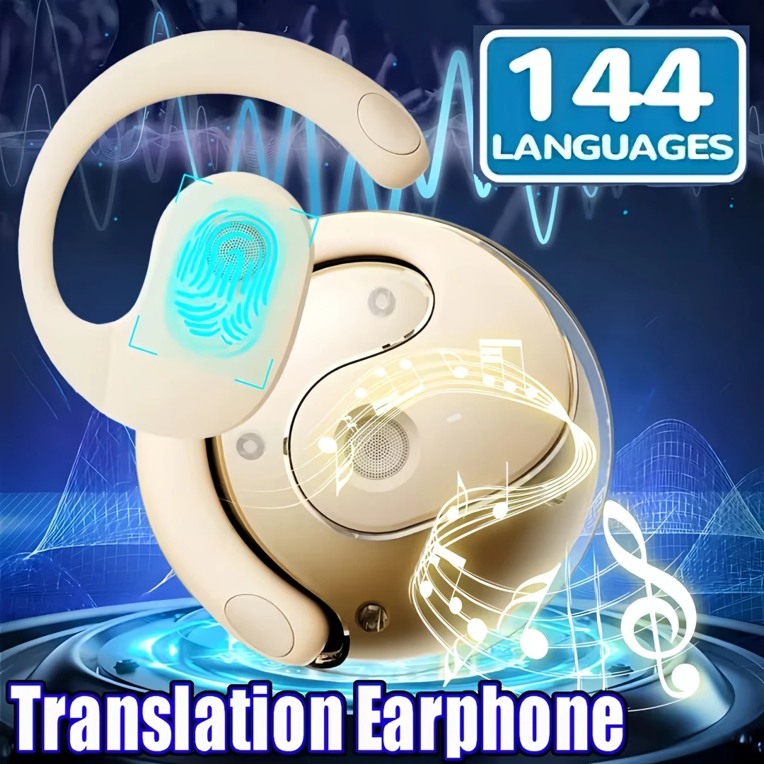 BY01- True Wireless Earphones, Simultaneous Translation Earphones, Supports 144 Languages Bidirectional Translation - Image 8