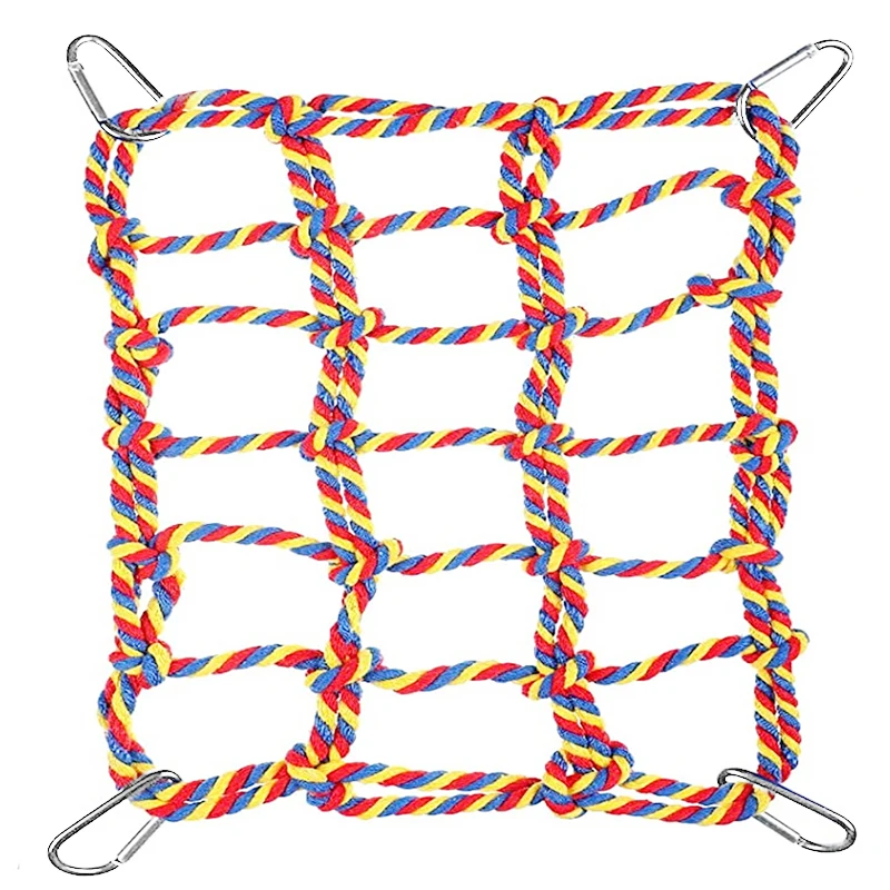 1Pcs Fun Hanging Play Sleep Gear Trending Pet Hammock Net Sturdy Braided Bed For Small Pets Parrots Guinea Pigs【AliS8】 - Image 7