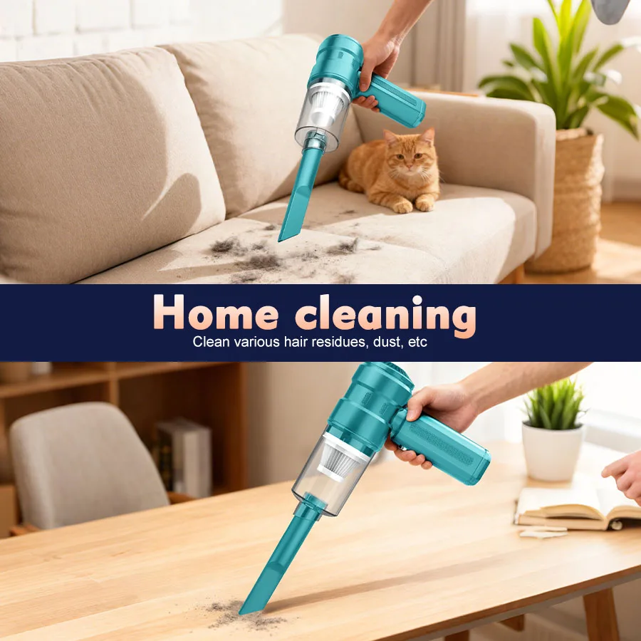 Wireless Handheld Vacuum Cleaner, Portable Car Vacuum Cleaner, Lightweight and Compact, Suitable for Car Interiors, Home, and Office - Image 5