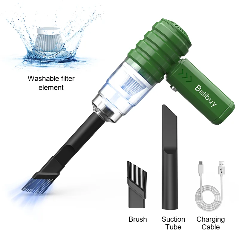 Wireless Handheld Vacuum Cleaner, Portable Car Vacuum Cleaner, Lightweight and Compact, Suitable for Car Interiors, Home, and Office - Image 8