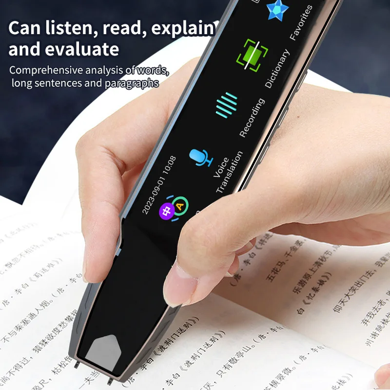 Handheld Multilingual Translation Pen With Touchscreen Offline Scan For Translation Pen Multi-language / ScanningDictionary Pen - Image 2