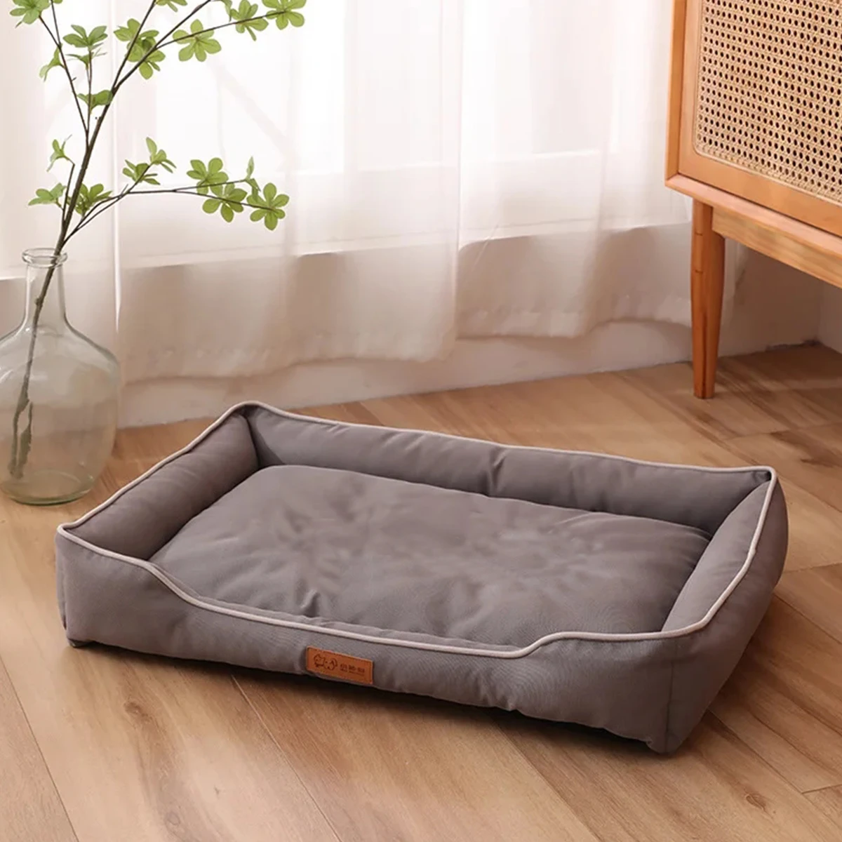 Four Season Square Dog Bed for Large Dog Mattress Bite-resistant Cat Bed Soft Thickened Dog Bed Waterproof Sofa Pet House - Image 14