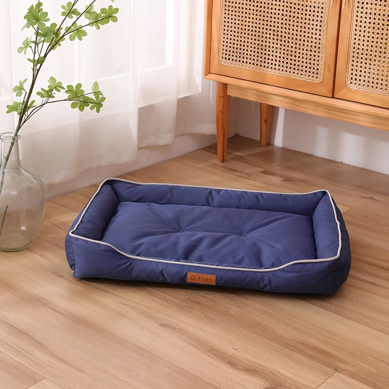 Four Season Square Dog Bed for Large Dog Mattress Bite-resistant Cat Bed Soft Thickened Dog Bed Waterproof Sofa Pet House - Image 15