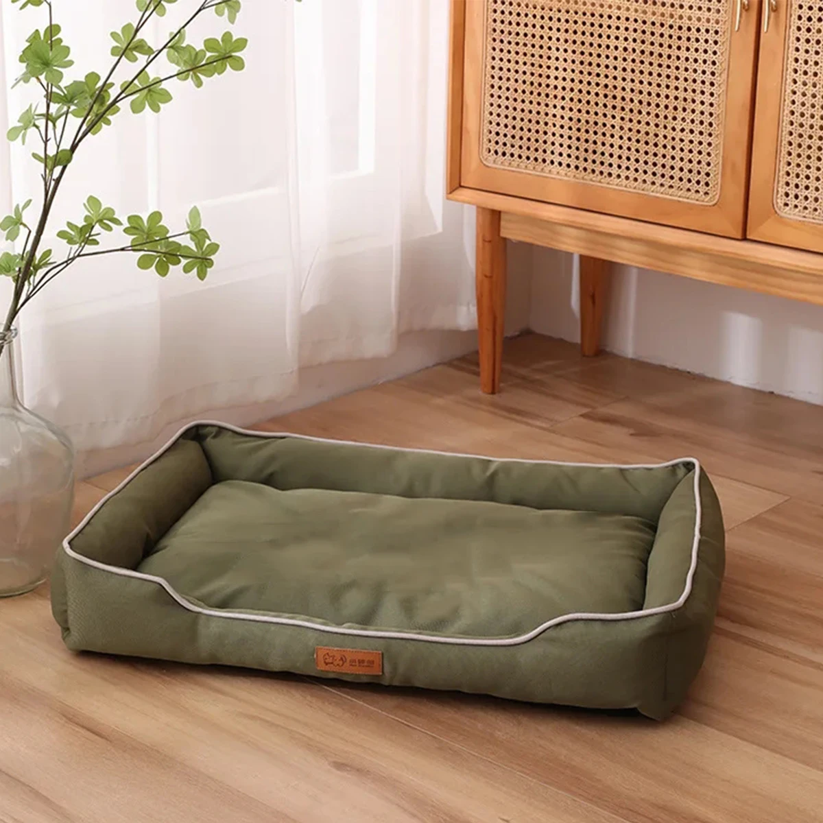 Four Season Square Dog Bed for Large Dog Mattress Bite-resistant Cat Bed Soft Thickened Dog Bed Waterproof Sofa Pet House - Image 11