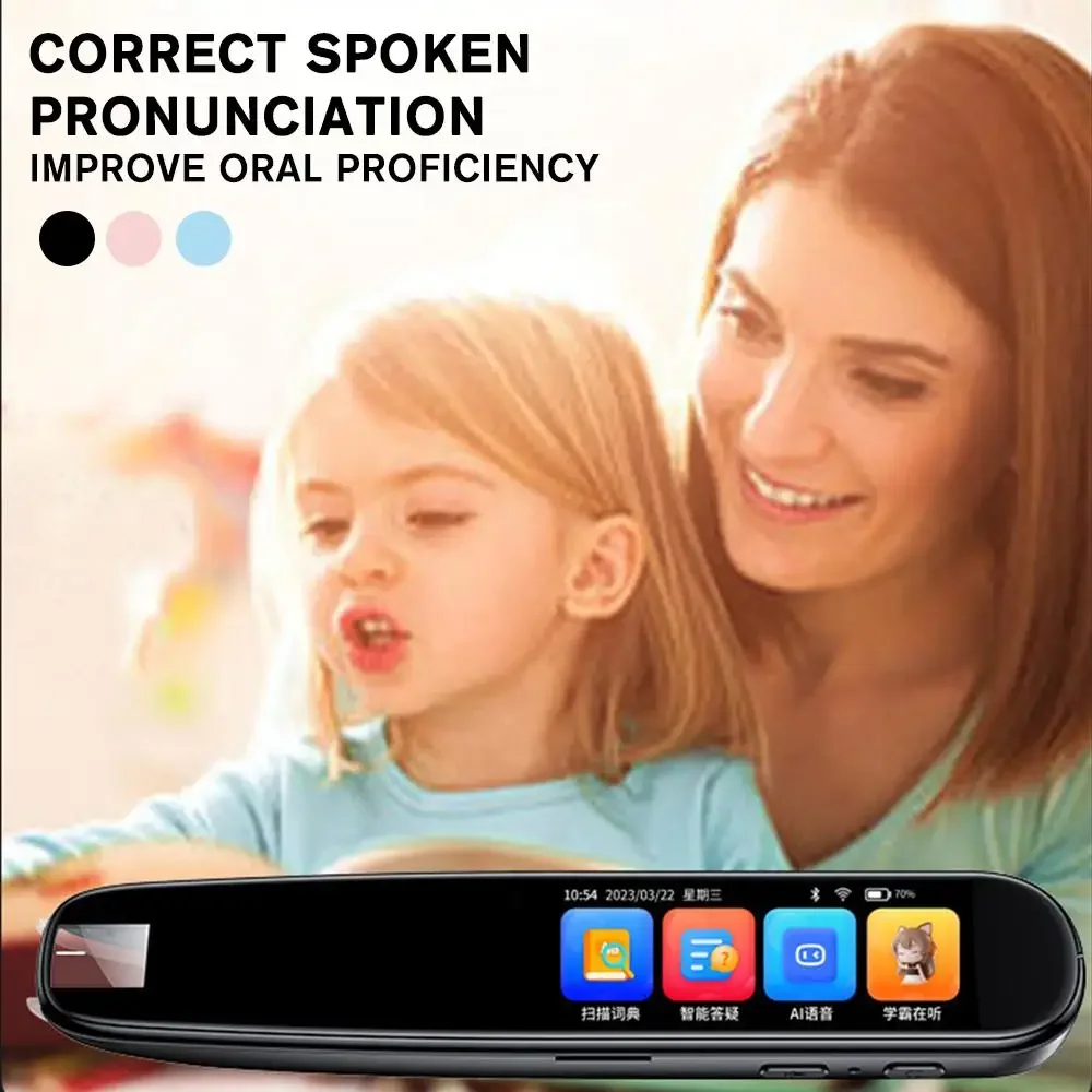Smart AI Scan Reader Portable Voice Translator Scanner Pen WIFI AI Voice 112 Languages Translator for Dyslexia Autism - Image 4