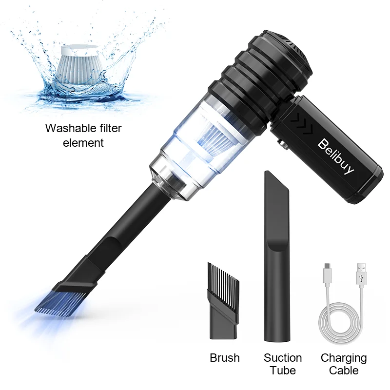 Wireless Handheld Vacuum Cleaner, Portable Car Vacuum Cleaner, Lightweight and Compact, Suitable for Car Interiors, Home, and Office - Image 7