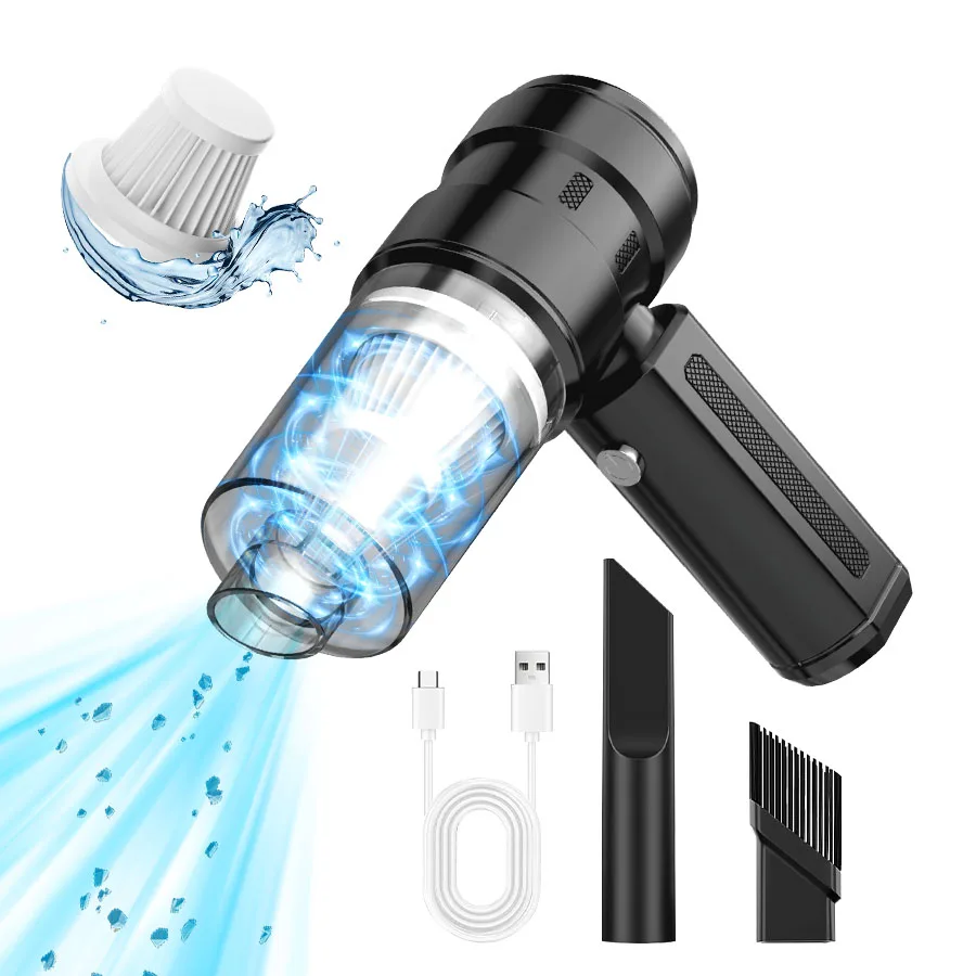 Wireless Handheld Vacuum Cleaner, Portable Car Vacuum Cleaner, Lightweight and Compact, Suitable for Car Interiors, Home, and Office - Image 2