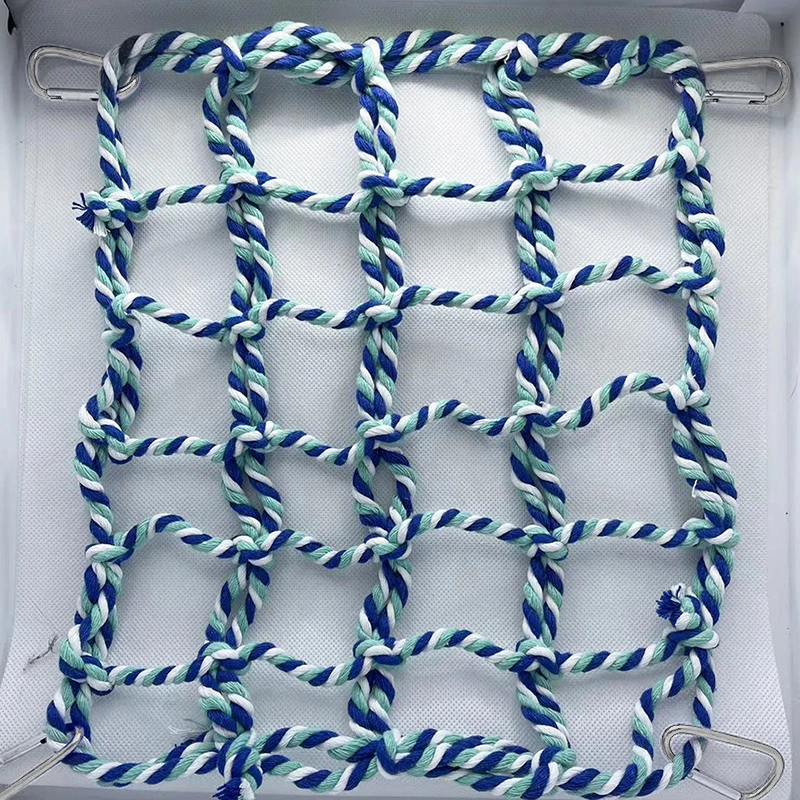 1Pcs Fun Hanging Play Sleep Gear Trending Pet Hammock Net Sturdy Braided Bed For Small Pets Parrots Guinea Pigs【AliS8】 - Image 8