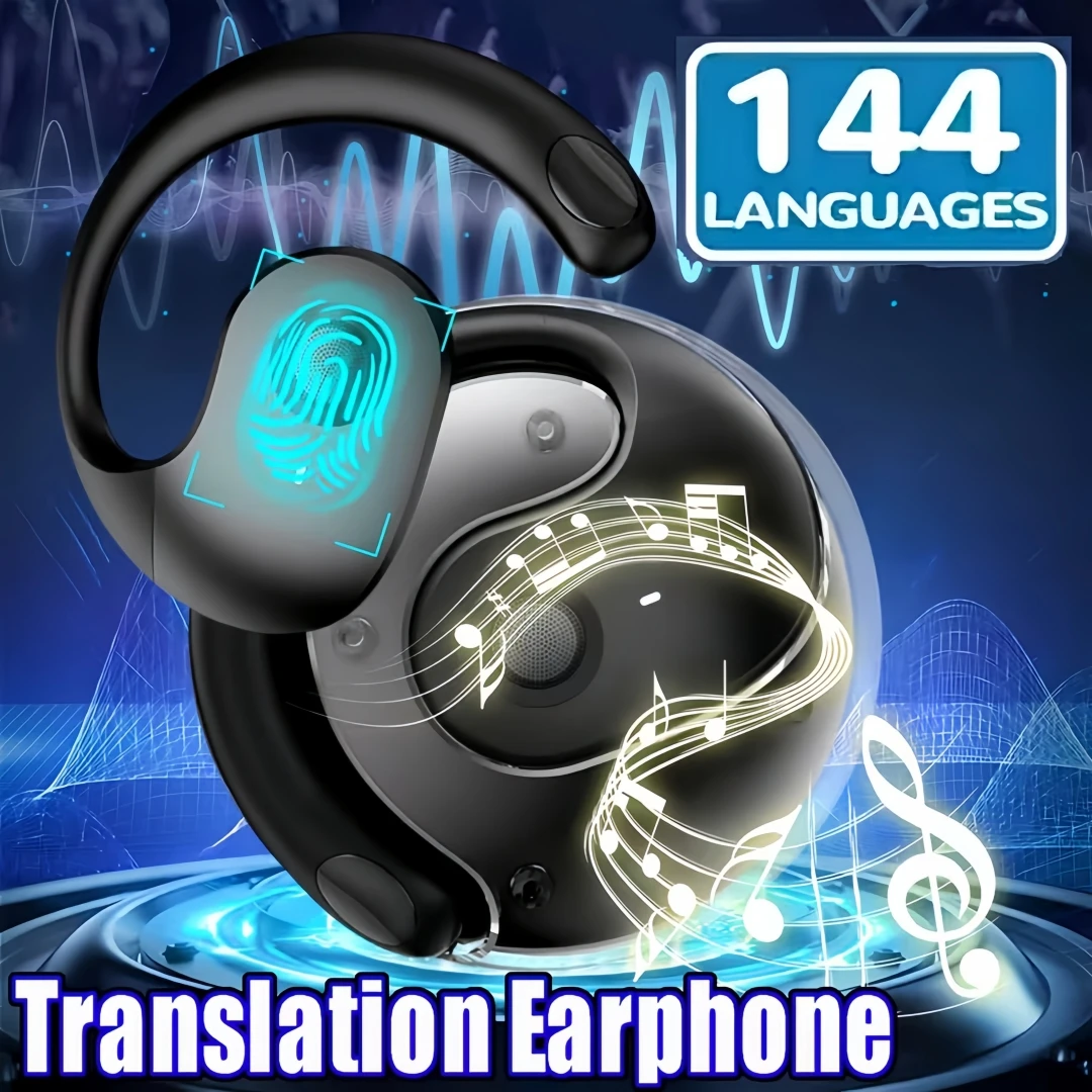 BY01- True Wireless Earphones, Simultaneous Translation Earphones, Supports 144 Languages Bidirectional Translation - Image 7