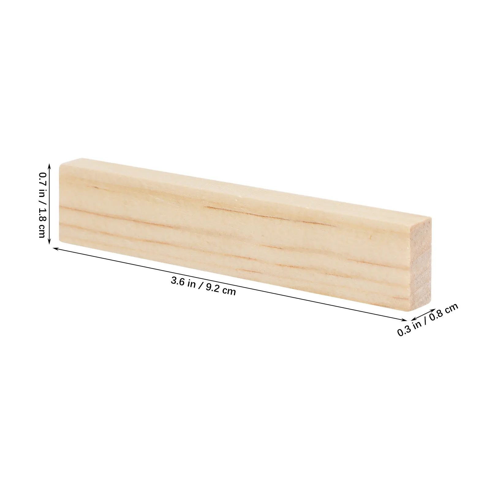 100Pcs Wooden Stacking Blocks Natural Solid Wood Building Set for Kids Toddlers Montessori Learning Fine Motor Skills Creative - Image 6