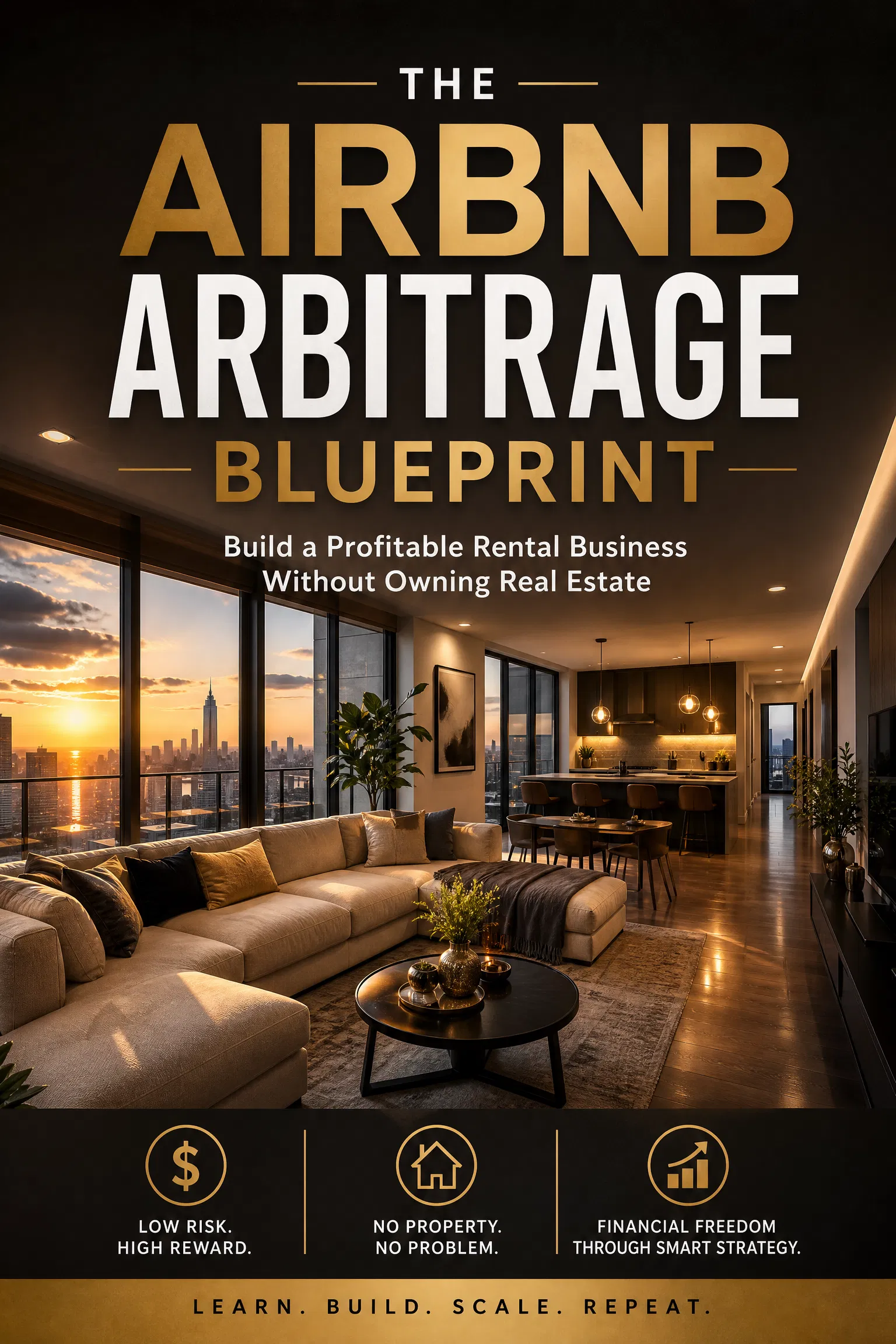 The Airbnb Arbitrage Blueprint: The Ultimate A–Z Guide to Building a Profitable Rental Business Without Owning Real Estate